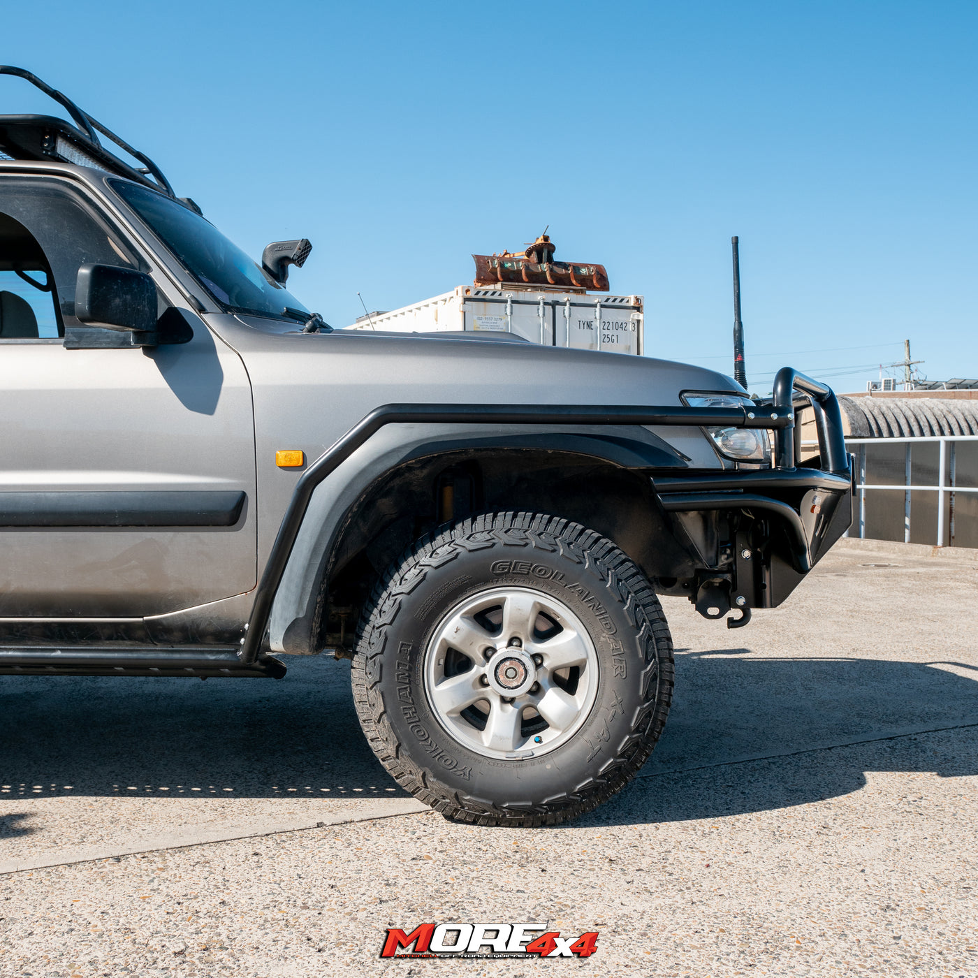 RASLARR - Hooped Azza Bull Bar - To Suit GU PATROL