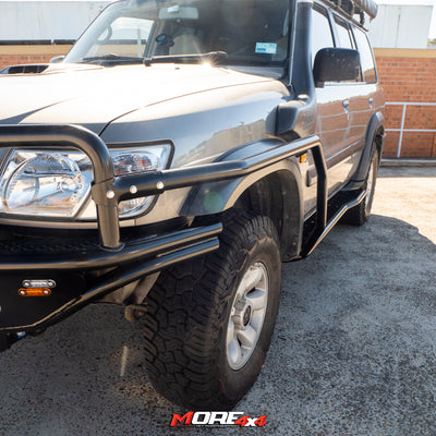 RASLARR - Hooped Azza Bull Bar - To Suit GU PATROL