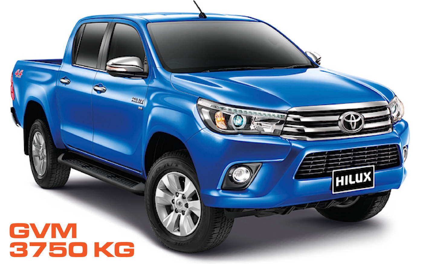 OUTBACK ARMOUR - POST-REGO 3750KG GVM UPGRADE - N80 HILUX