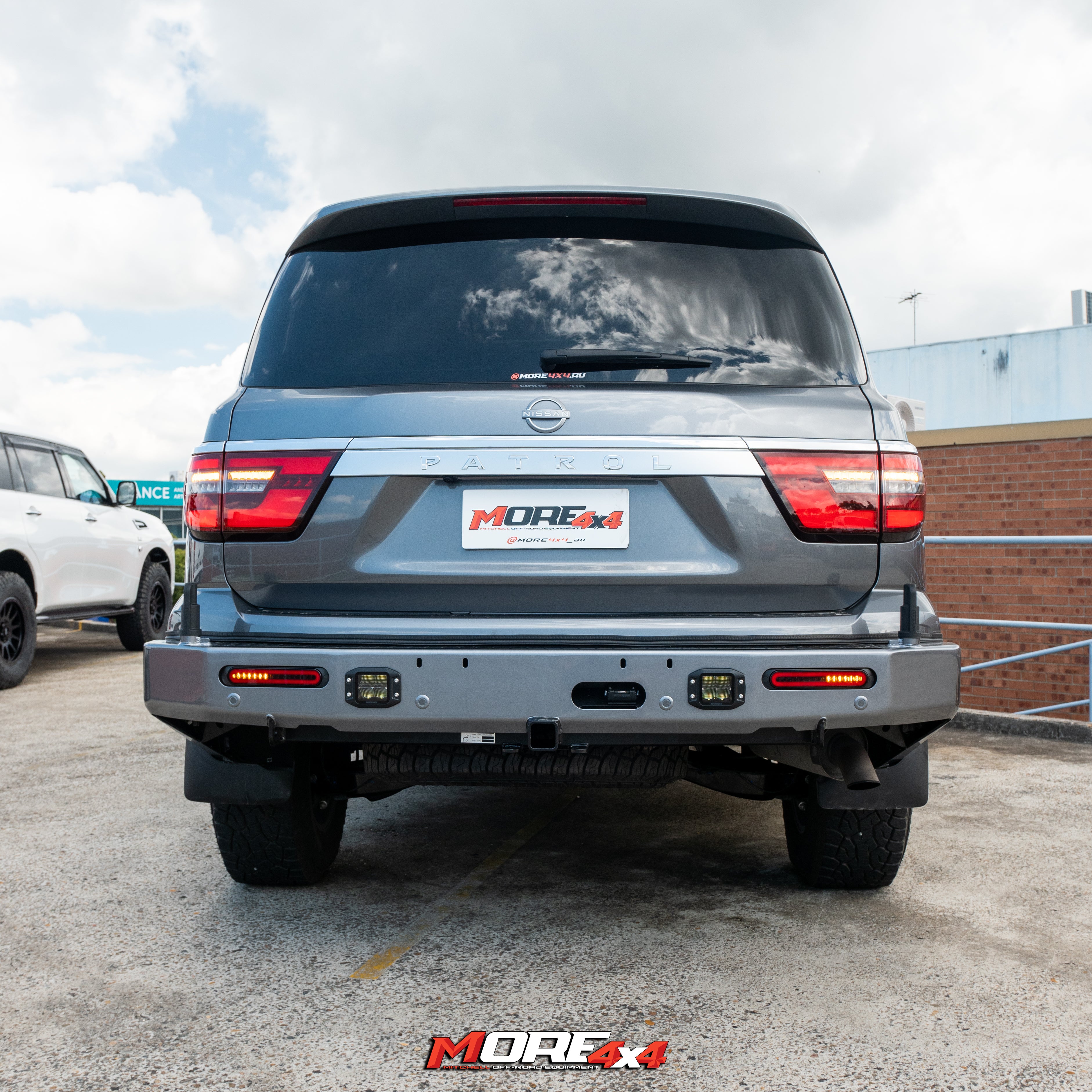 RASLARR - Rear Bar V2 - Suits Nissan Patrol Y62 Series 5 2019+ – MORE 4x4