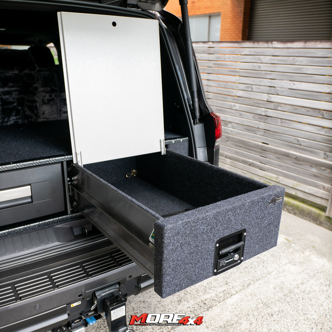 RV Storage Solutions - Fridge Drawer Combo | Dometic 30 Litre - To Suit Land Cruiser 300 Series
