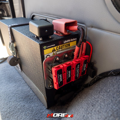 MORE 4x4 - Dual Battery Kit - To Suit 76 & 78 SERIES