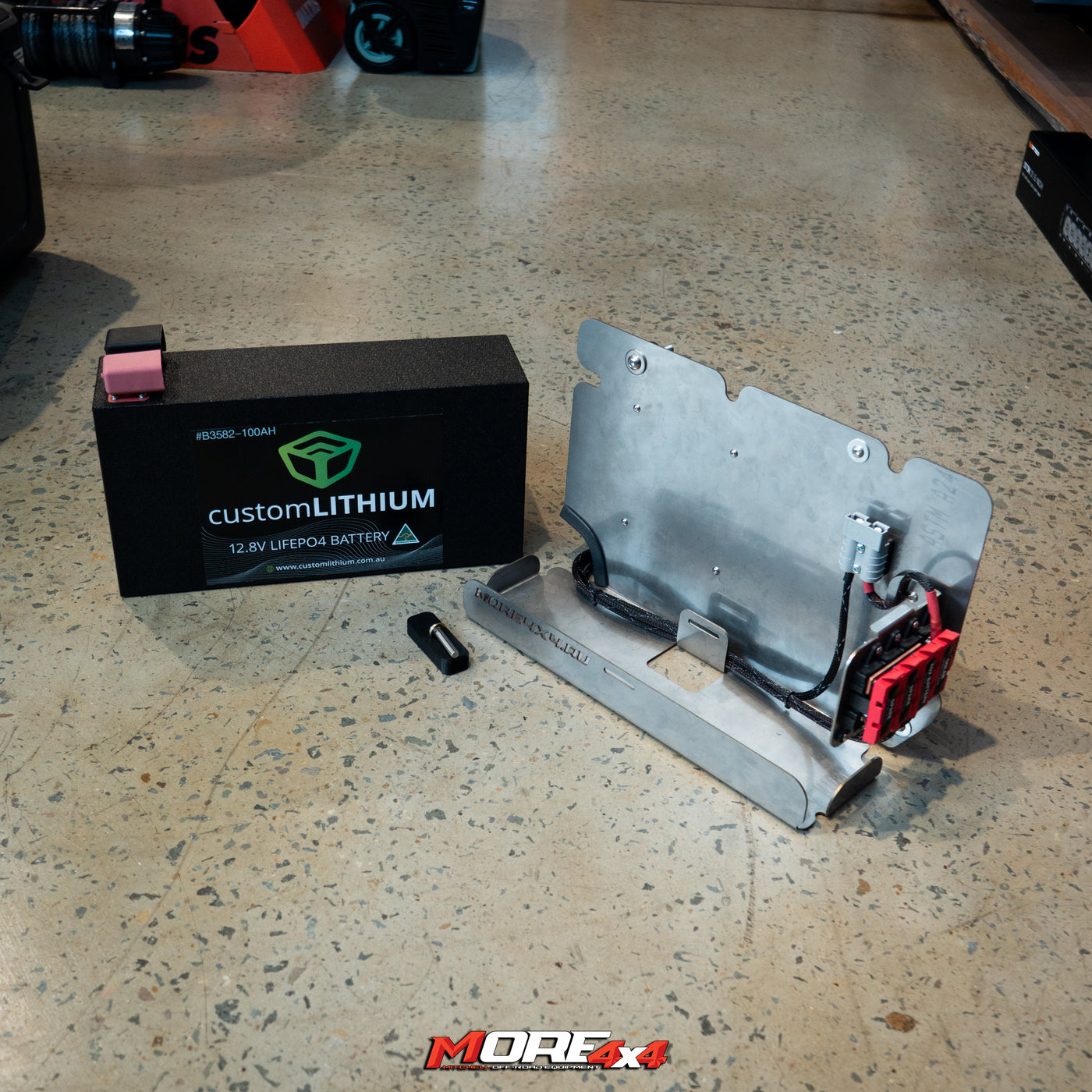 MORE 4x4 - Dual Battery Kit - To Suit 76 & 78 SERIES