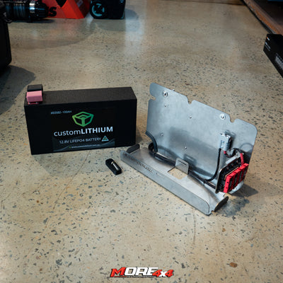 MORE 4x4 - Dual Battery Kit - To Suit 76 & 78 SERIES