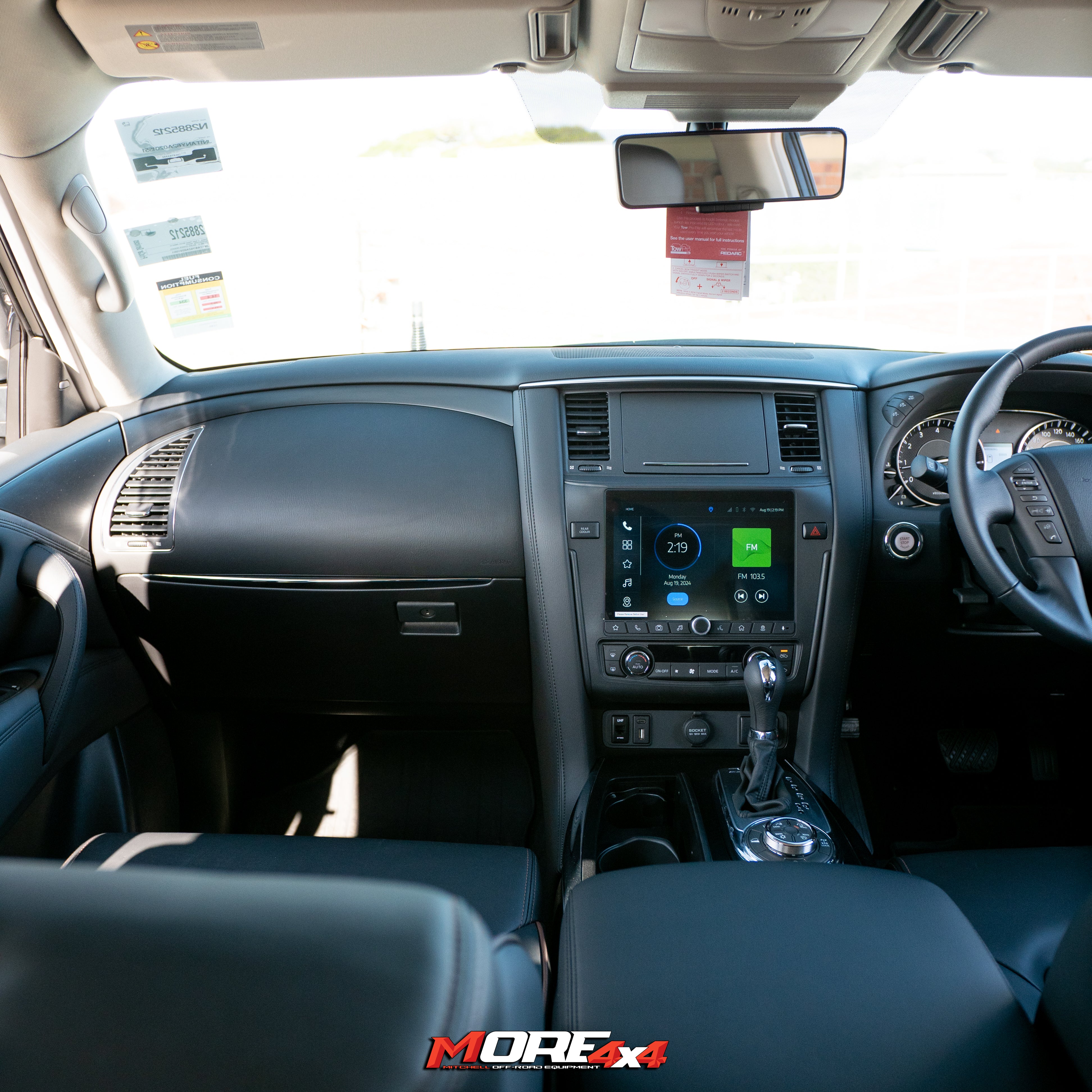 Y62 Patrol Interior Woodgrain Delete MORE 4x4