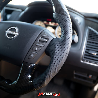 Z INNOVATIONS - Carbon Fibre Steering Wheel - To Suit Y62 Patrol