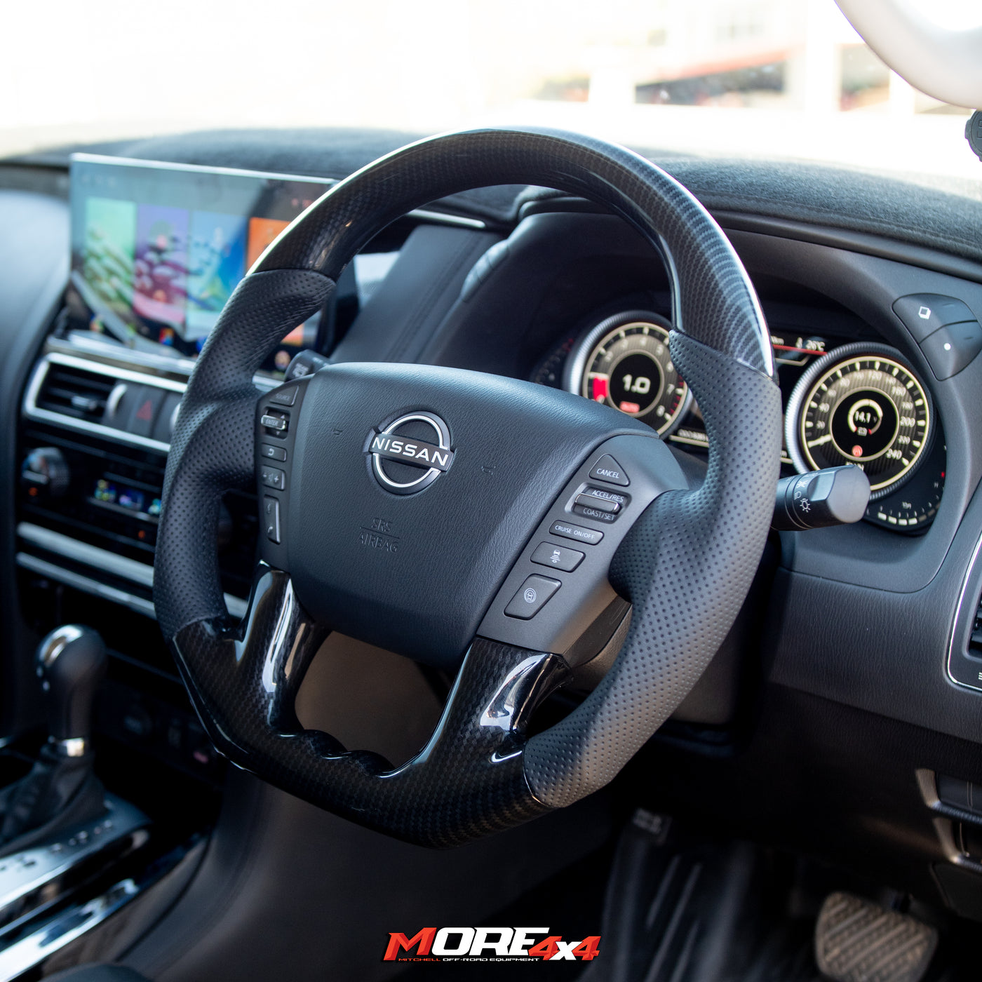 Z INNOVATIONS - Carbon Fibre Steering Wheel - To Suit Y62 Patrol