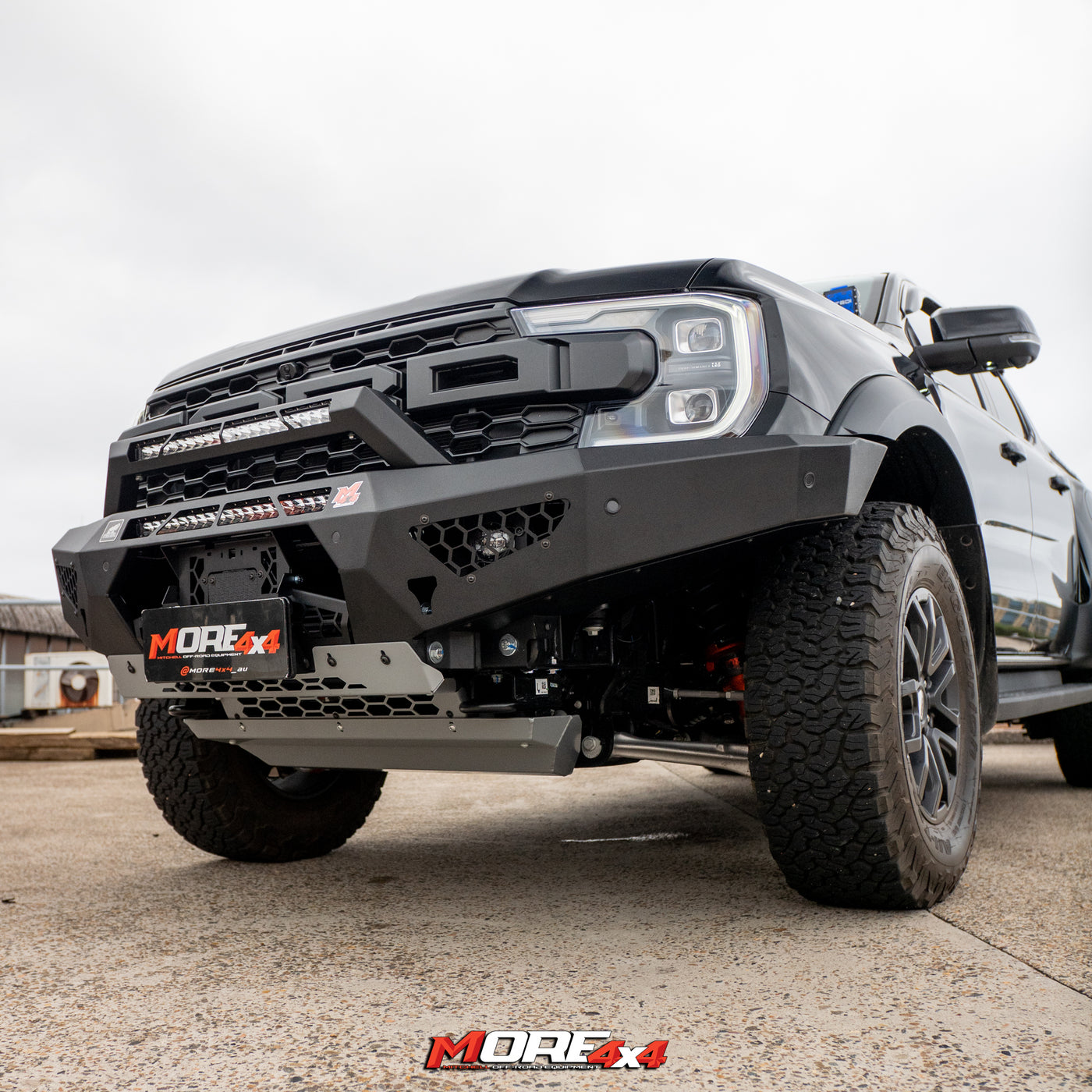 Bulldog Raptor Driver Offroad Animal - Predator Bullbar - To Suit Next Gen Raptor – MORE 4x4
