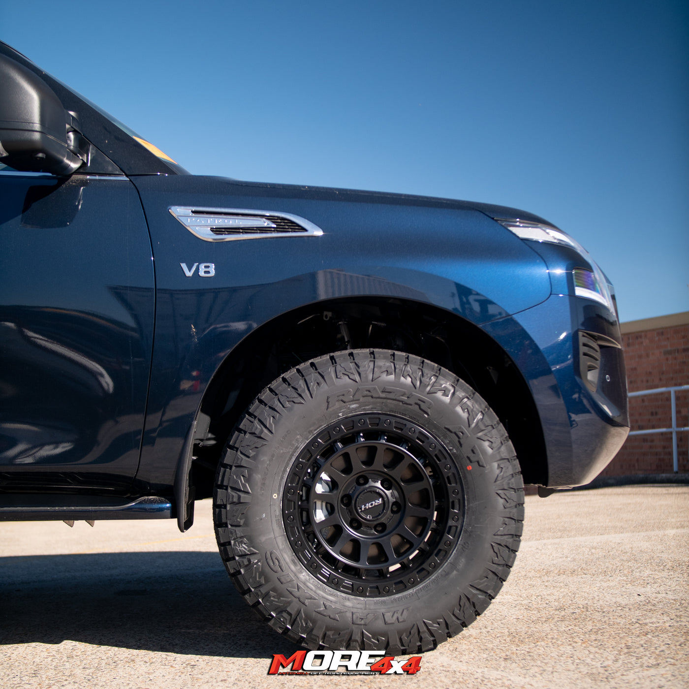 ROH Wheels - Assault - 18x9 6x139.7 25P offset Matt Black – MORE 4x4