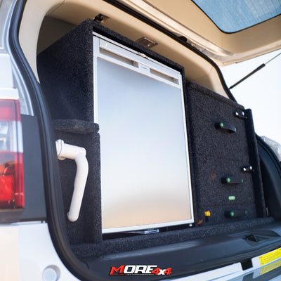 MORE 4x4 - Full Time Tourer FP 2 Deep - Aluminium Drawers to suit CRX80 Upright Fridge to suit Y62 PATROL