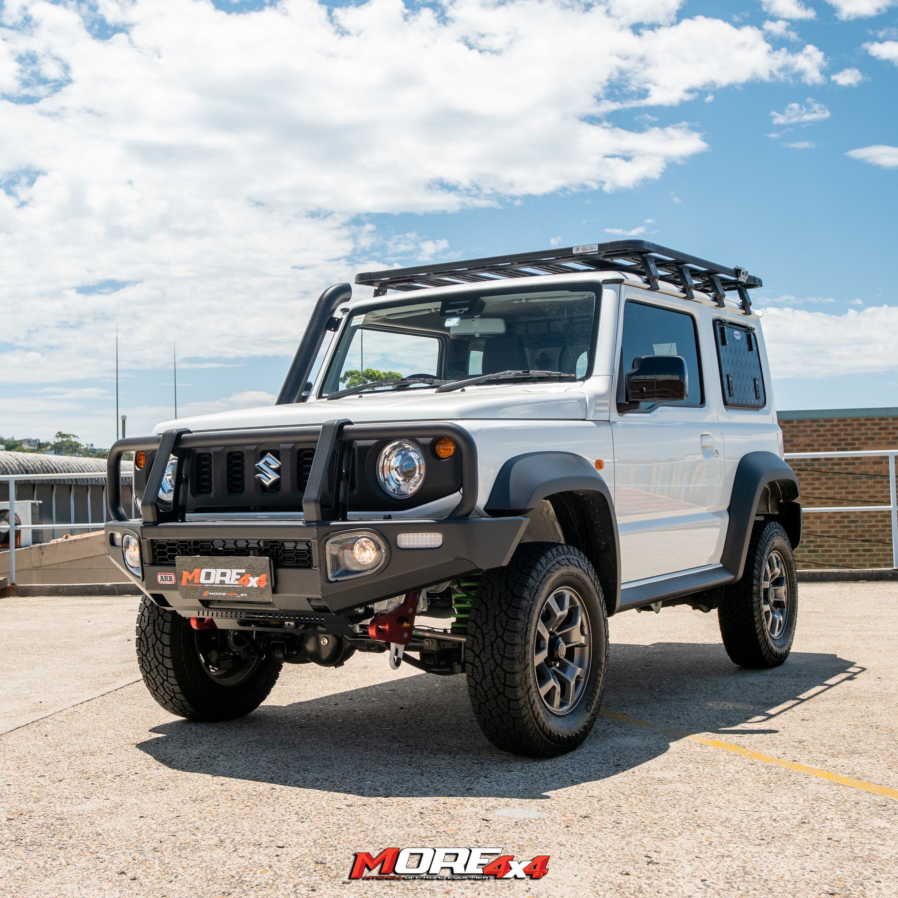 Jb Prime Rear BEI House - Rear Rated Recovery Point - To suit JB74 Jimny – MORE 4x4