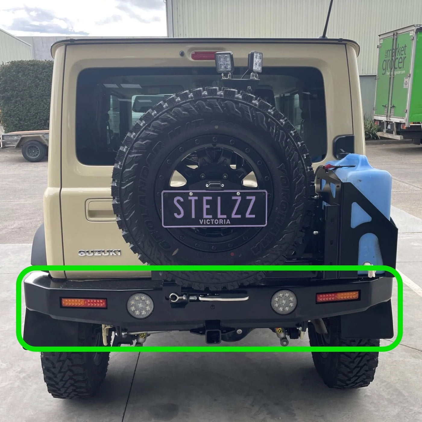 RASLARR - Rear Bar - To Suit JIMNY JB74