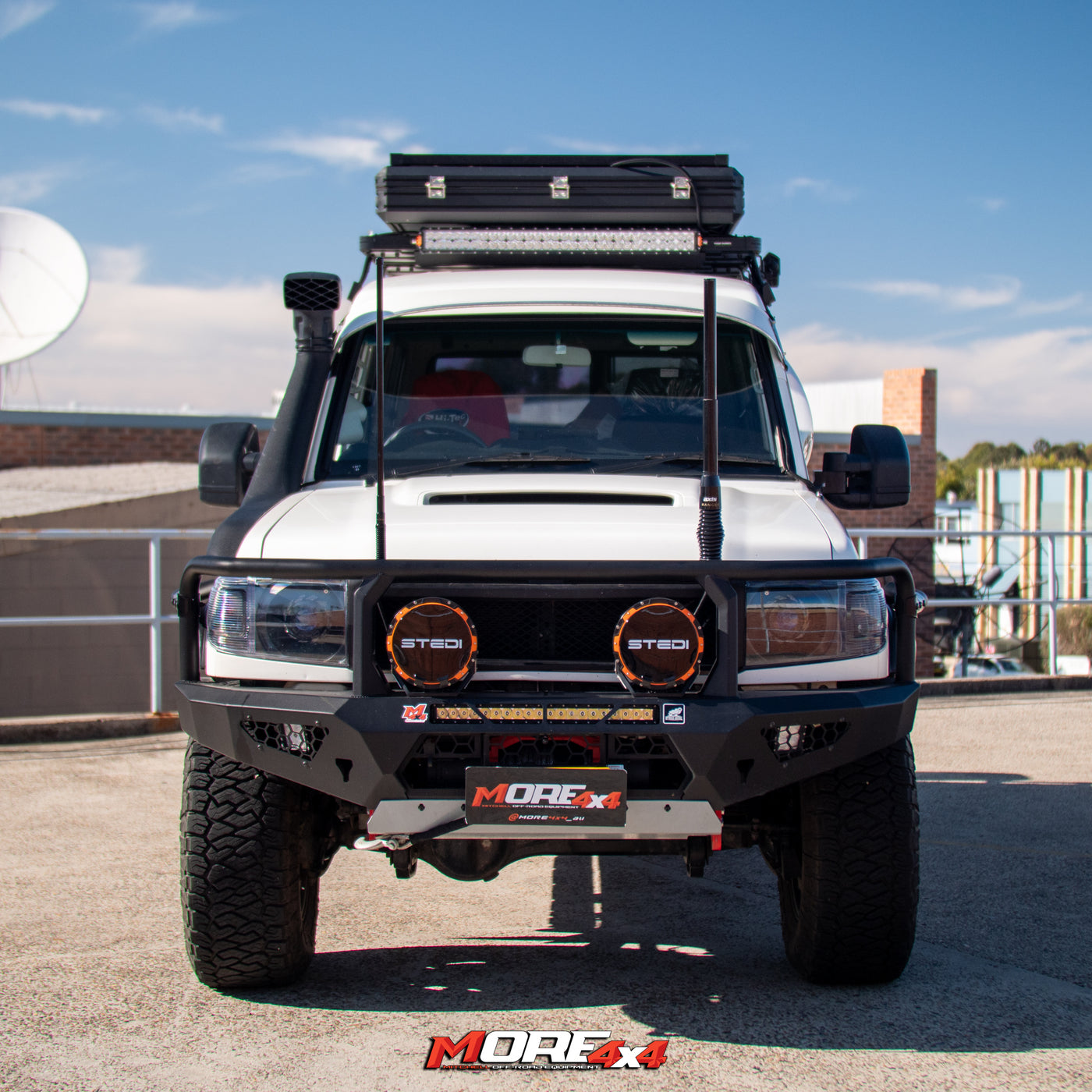 OFFROAD ANIMAL - Toro Bullbar - To suit TOYOTA Landcruiser (all models) 70 Series - FB-TLC-70-07-PRT-ASM0