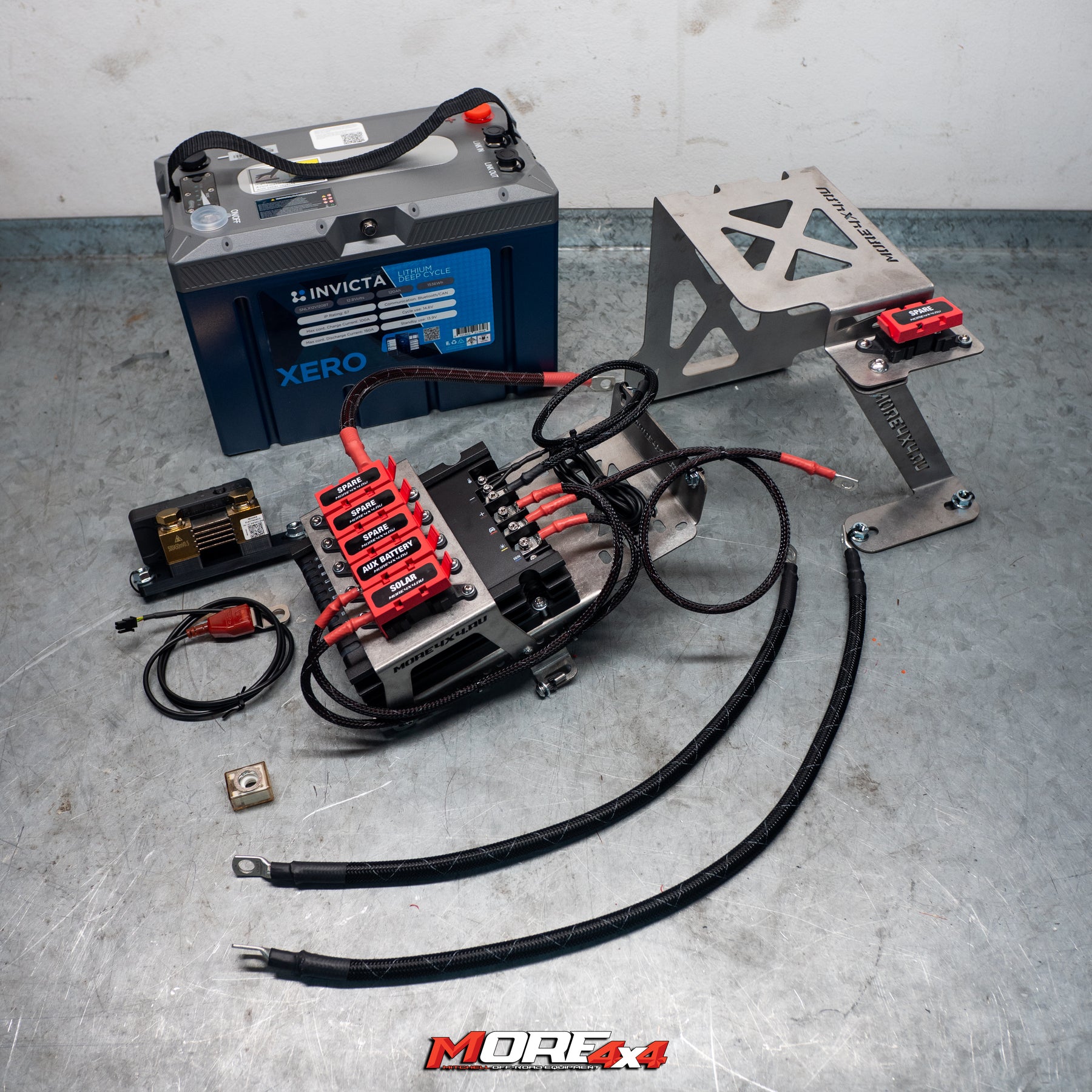 MORE 4x4 - LITHIUM CONVERSION KIT - To Suit GRENADIER / QUARTERMASTER