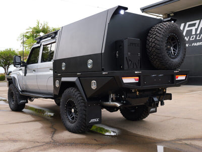 MORE 4x4 - JRace 70 series coil conversion for 79 series Landcruiser with 4050kg GVM upgrade. JRace GVM Upgrade for 70 Series Landcruiser