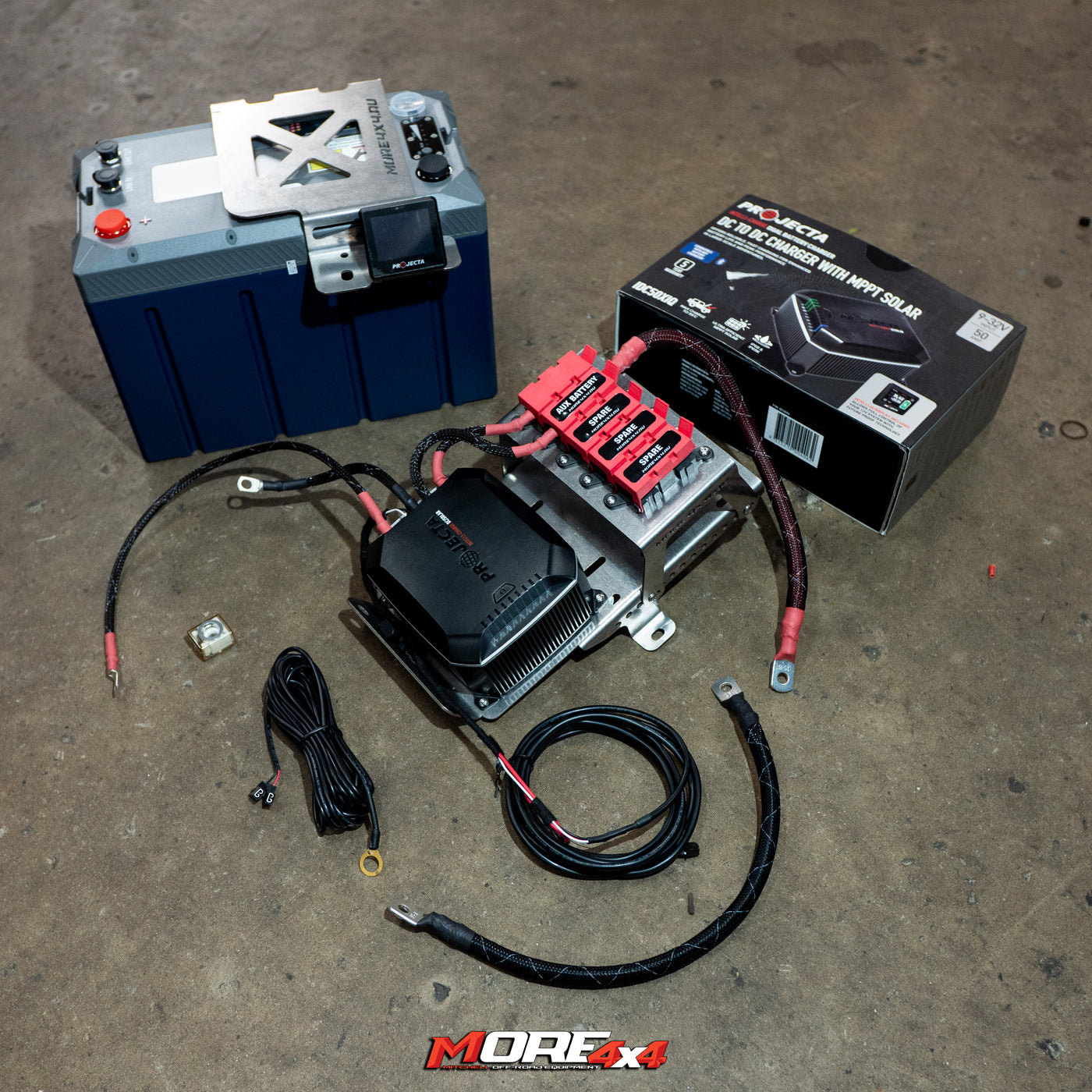 MORE 4x4 - LITHIUM CONVERSION KIT - To Suit GRENADIER / QUARTERMASTER
