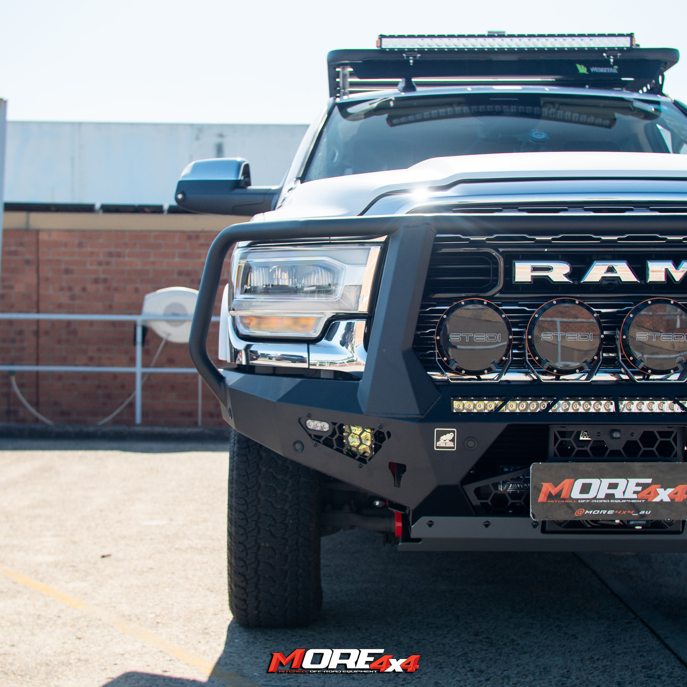 OFFROAD ANIMAL - Toro Bullbar - To Suit DJ2 RAM 2500 & 3500 2019+