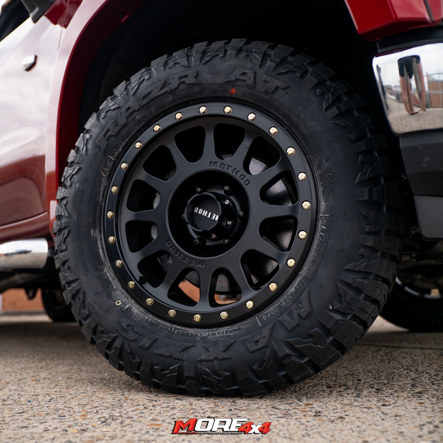 Method Nv305 METHOD WHEELS - NV (305 HD) - Double Black | 6x139.7 | 0 offset – MORE 4x4