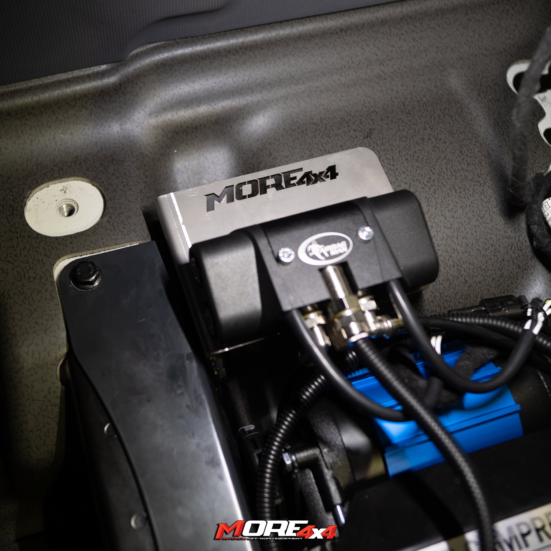 MORE 4x4 - Onboard Air Inflation System - To Suit GRENADIER & QUARTERM