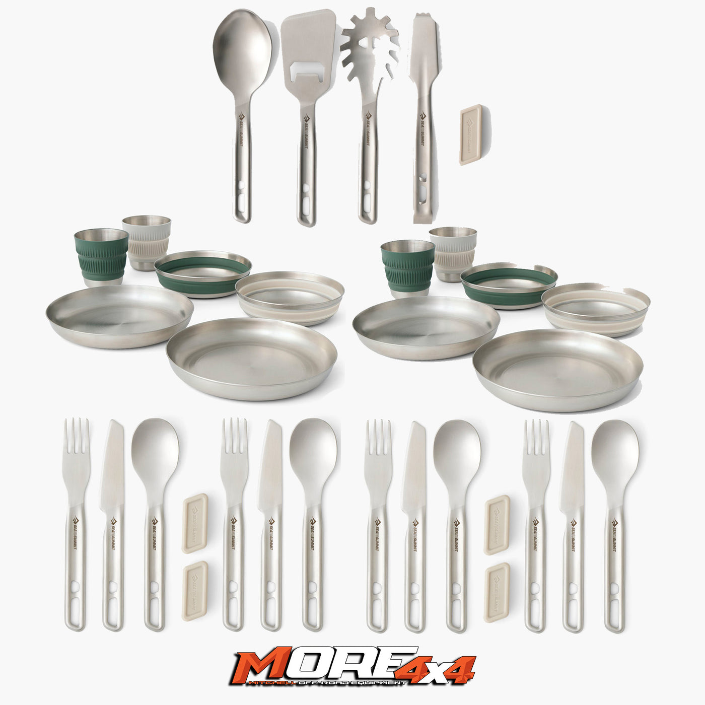 SEA TO SUMMIT - 4 Person Dinnerware Kit