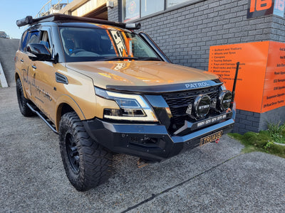 Y62 Patrol Lift Kit - Suits Nissan Y62 Patrol 45-50mm Lift - Heavy Bar | Winch | 150-250kg load w/airbags