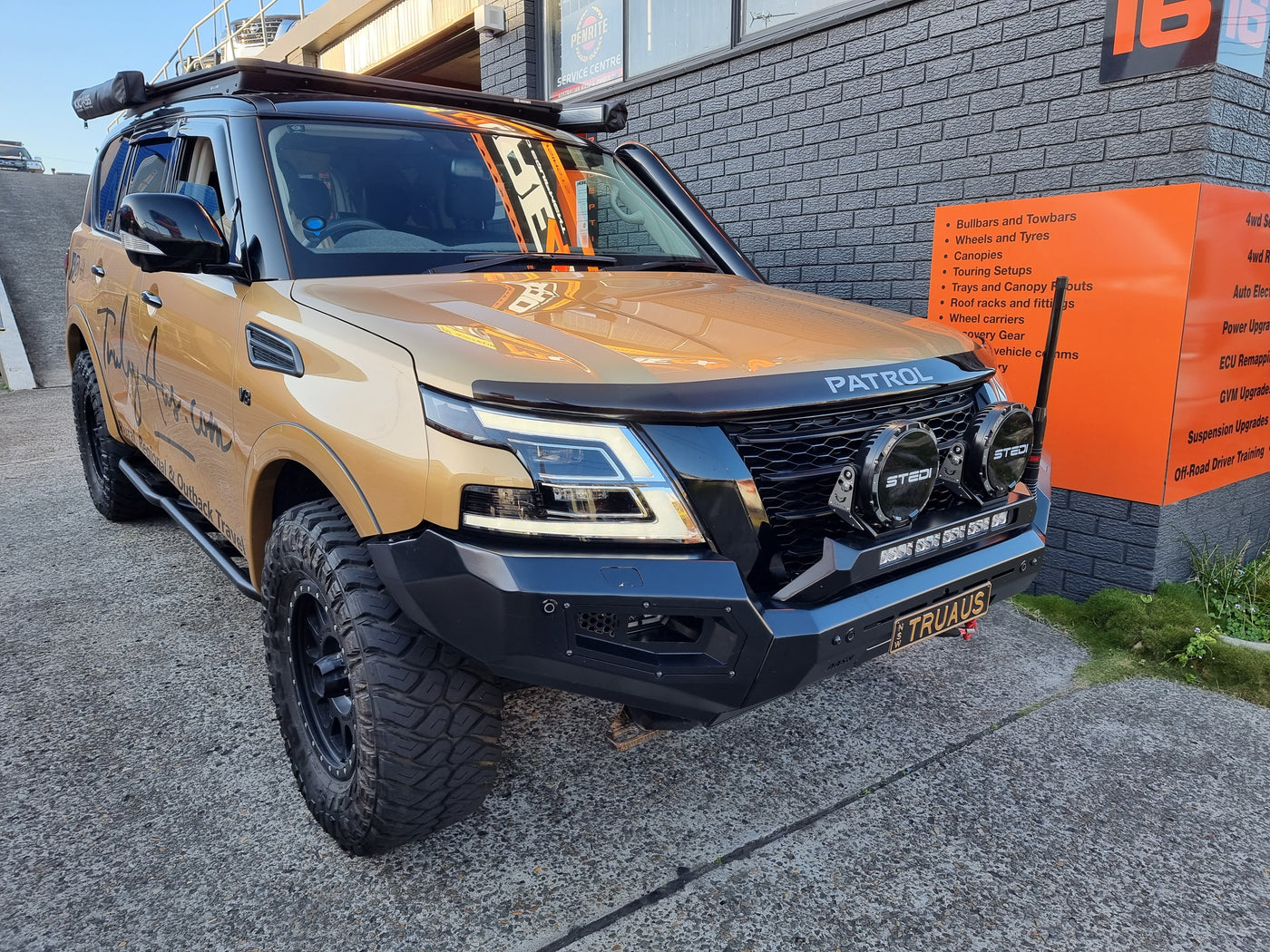 Y62 Patrol Lift Kit - Suits Nissan Y62 Patrol 45-50mm Lift - Bar | Winch | No rear load w/airbags