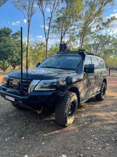 Y62 Patrol Lift Kit - Suits Nissan Y62 Patrol 45-50mm Lift - Heavy Bar | Winch | 150-250kg load w/airbags