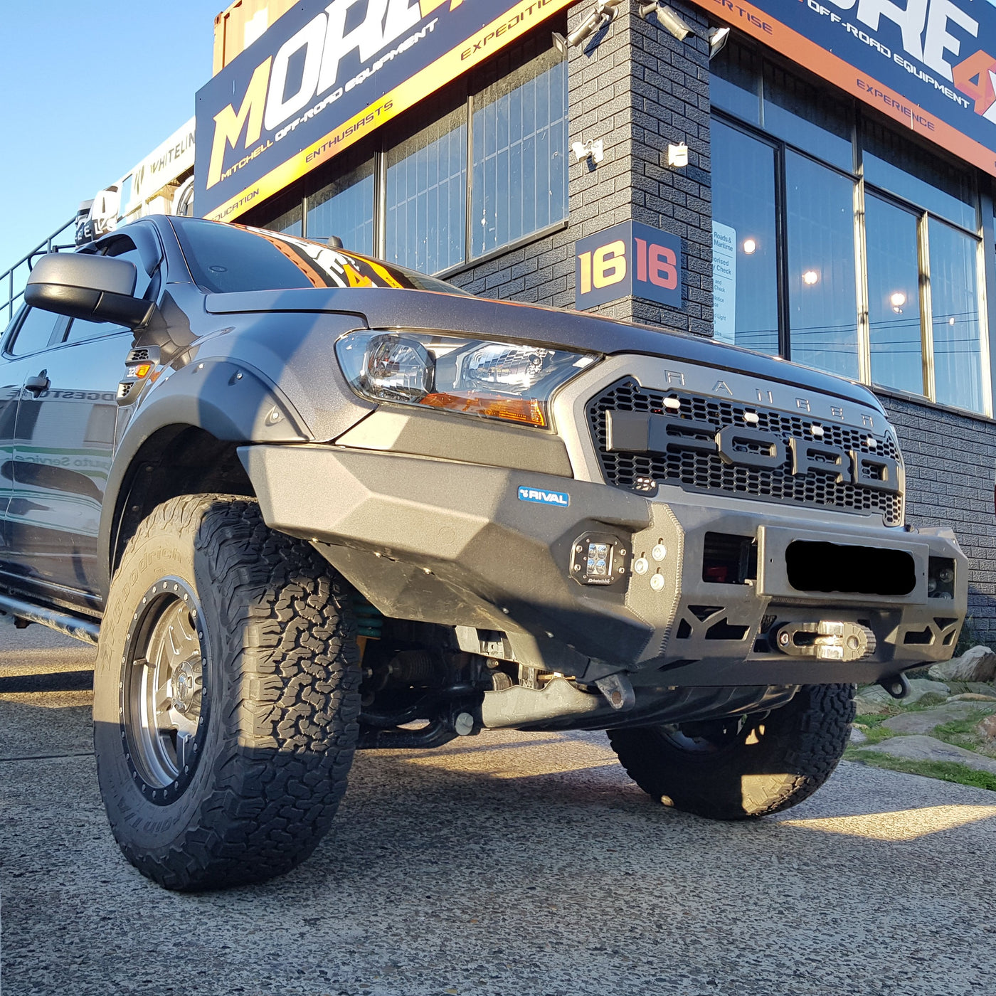 Ford Ranger Bumper Mounts RIVAL 4x4 - Bumper - To suit FORD Ranger PX2/3 and FORD Everest – MORE 4x4