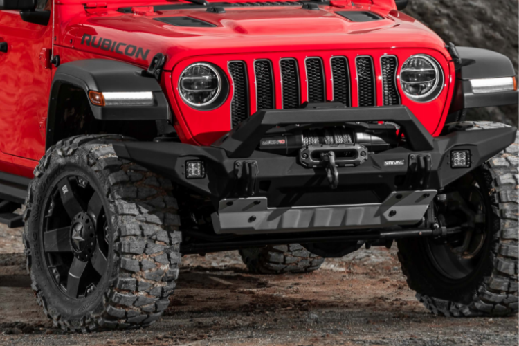 Barres De Toit En Aluminium Pour Jeep Wrangler JL JK JT (2007-2021) - Galerie De Toit Porte-Bagages